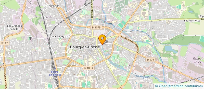 localisation de l'entreprise E-MOBILIERE BRESSANE à BOURG-EN-BRESSE