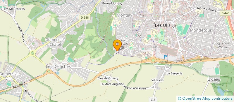 localisation de l'entreprise E-MOBILITY BUSINESS SOLUTIONS à BURES-SUR-YVETTE