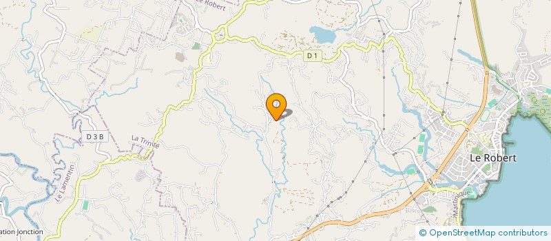 localisation de l'entreprise E.MOND BTP  LE ROBERT