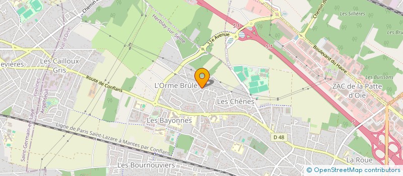 localisation de l'entreprise E-MOTION  GRAND BOURGTHEROULDE