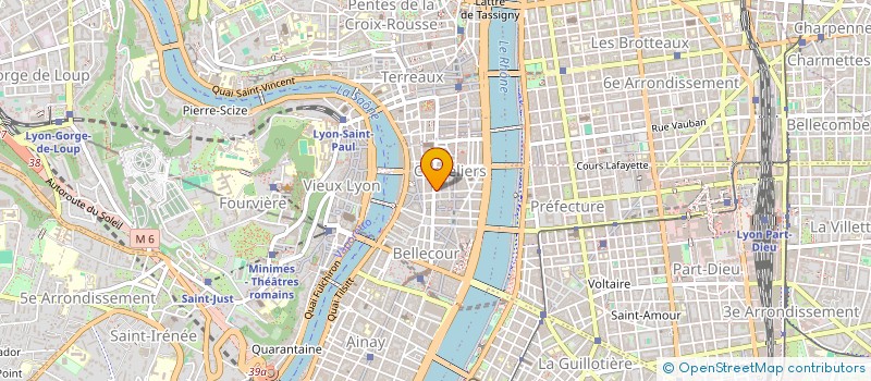 localisation de l'entreprise E-MOTION à LYON 2EME