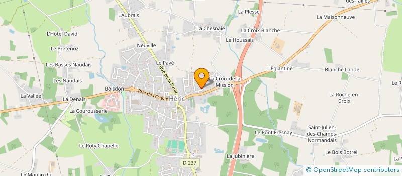 localisation de l'entreprise E MOTION INFORMATIQUE 2000  HERIC