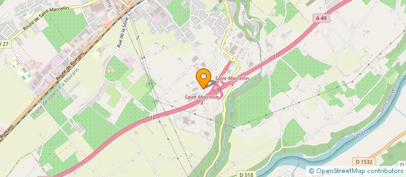 localisation de l'entreprise E-MOTIV  SAINT-MARCELLIN