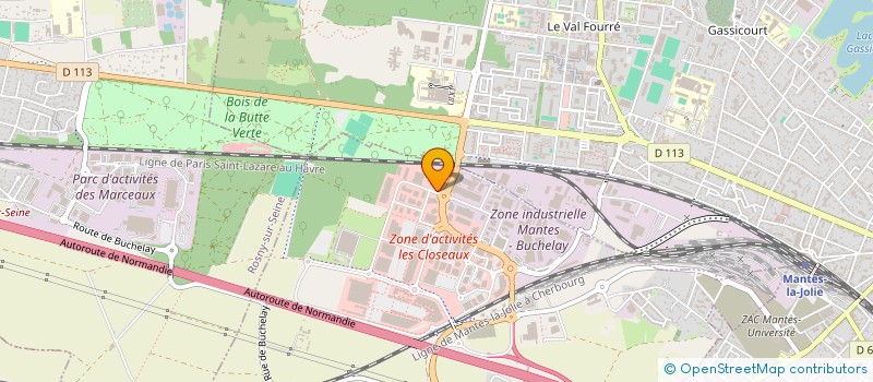 localisation de l'entreprise E-MOTORS YVELINES à BUCHELAY