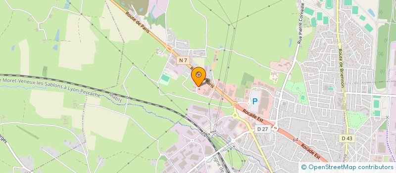 localisation de l'entreprise E&N AUTO à MABLY