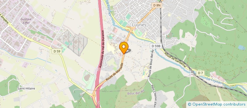 localisation de l'entreprise E N C  CONSTRUCTION  AIX-EN-PROVENCE