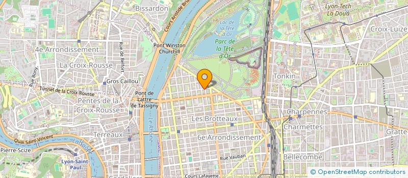 localisation de l'entreprise E.N.COMMUNICATION  LYON 6EME