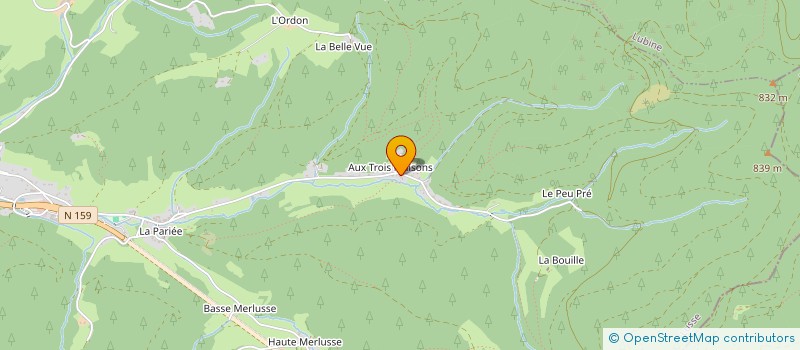 localisation de l'entreprise E N F SARL à LUSSE
