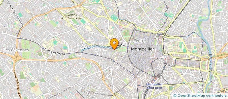 localisation de l'entreprise E.N.I. SARL à MONTPELLIER