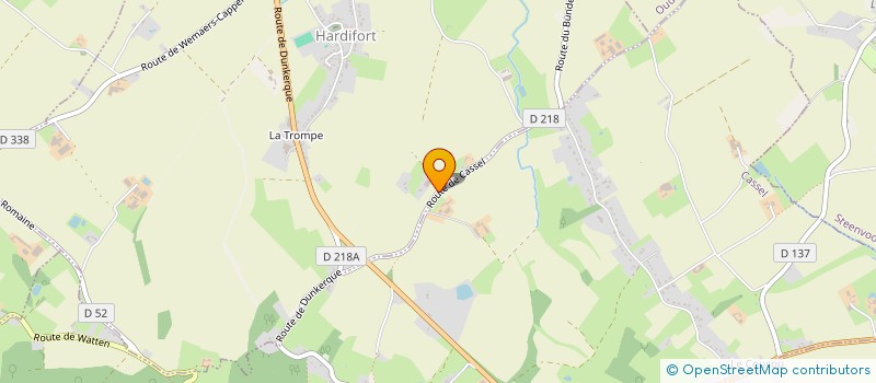 localisation de l'entreprise E.N. INVESTISSEMENTS à HARDIFORT