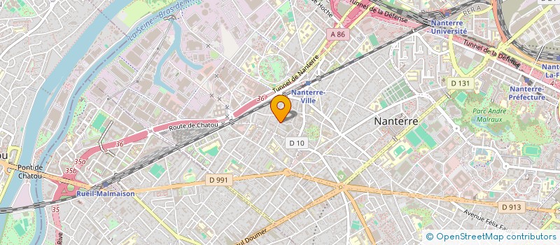 localisation de l'entreprise E.N.P.I. RETRO à NANTERRE