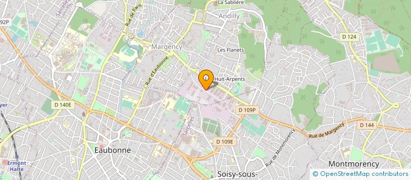 localisation de l'entreprise E N R  ANDILLY