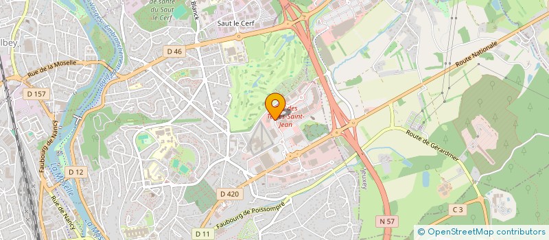 localisation de l'entreprise E.N.S. 2  EPINAL