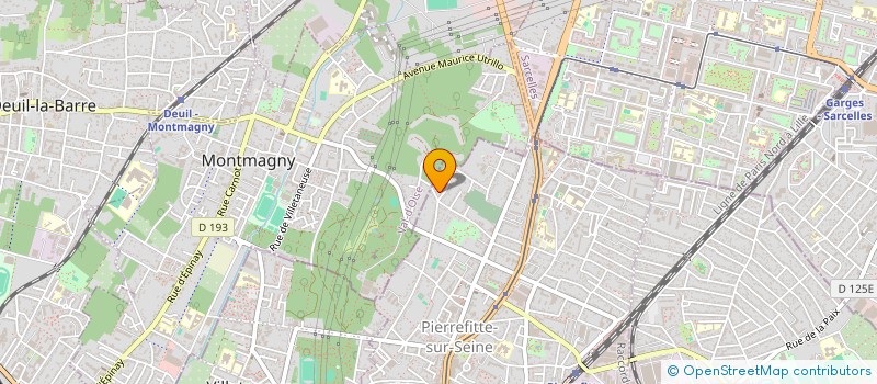 localisation de l'entreprise E.N.S à PIERREFITTE-SUR-SEINE
