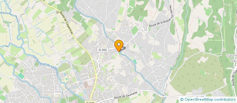 localisation de l'entreprise E N S  L'ISLE-SUR-LA-SORGUE