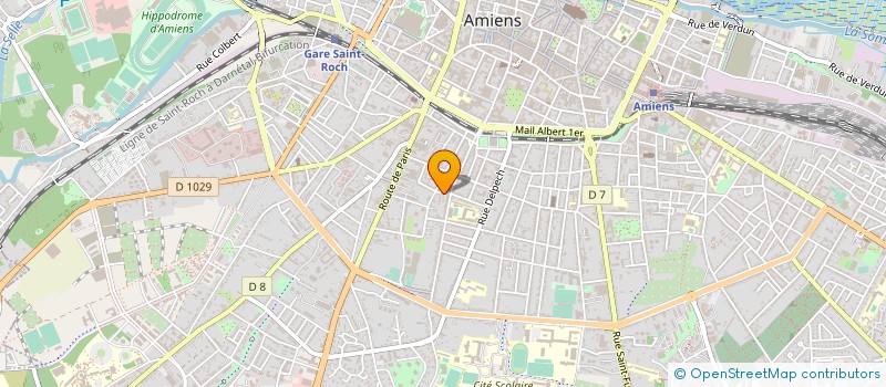 localisation de l'entreprise E.N.V.O.L-ECUELLE NECESSAIRE A LA VIE DES OUBLIES DU LUNCH à AMIENS