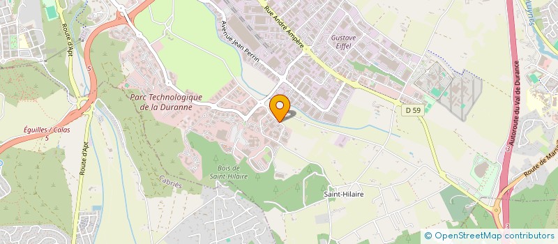 localisation de l'entreprise E-NESS  GARDANNE