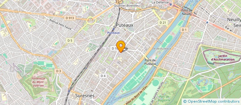 localisation de l'entreprise E.NOV ELECTRICITE  PUTEAUX