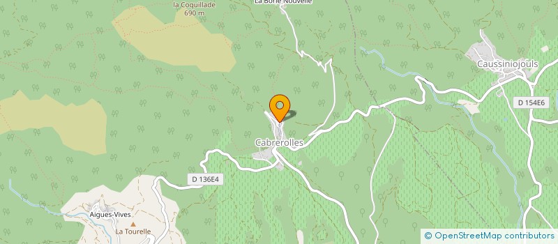 localisation de l'entreprise E-NOV INCOM  CABREROLLES