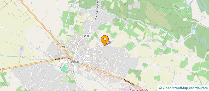 localisation de l'entreprise E-NOV.IT  SAINT-CANNAT