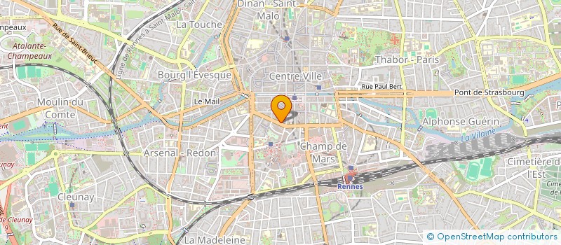 localisation de l'entreprise E-NOVATION BZH  RENNES