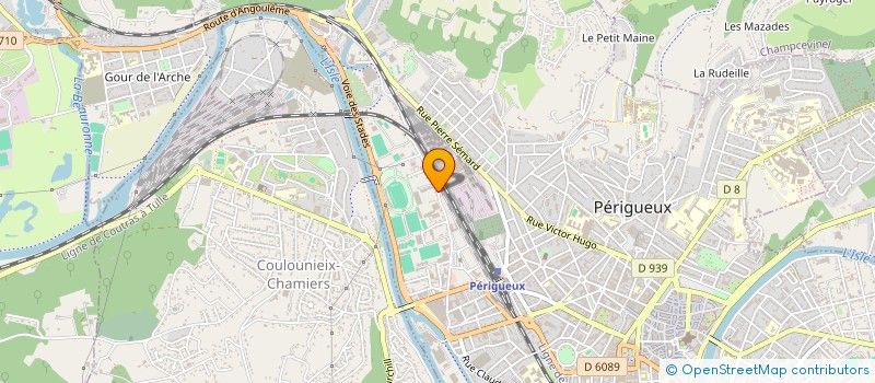 localisation de l'entreprise E-NOVATIZ à PERIGUEUX