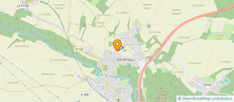 localisation de l'entreprise E-NOVFREIGHT FORWARDING à GIRAUMONT