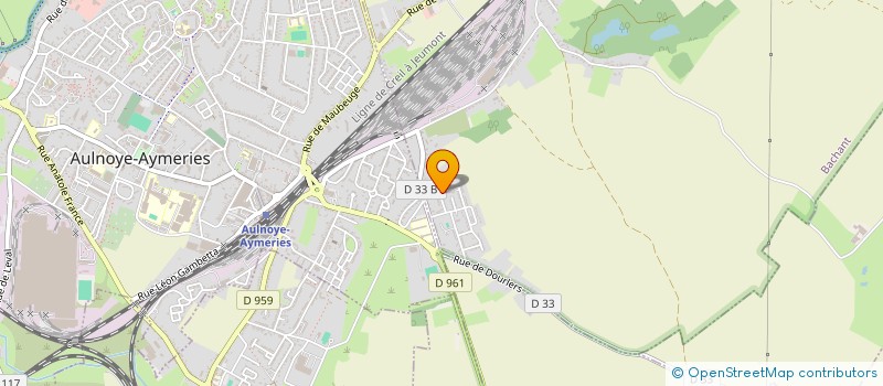 localisation de l'entreprise E O D A REALISATIONS à PONT-SUR-SAMBRE