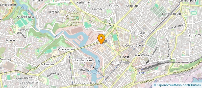 localisation de l'entreprise E-OLE SOFTWARE à BREST