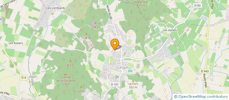 localisation de l'entreprise E'OPS  GARGAS