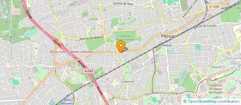 localisation de l'entreprise E-OTENTIK à PESSAC
