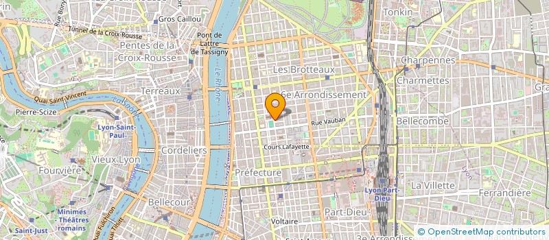 localisation de l'entreprise E.P.A.C. - ENTREPRISE DE PLOMBERIE - APPAREILS SANITAIRES ET CHAUFFAGE à LYON