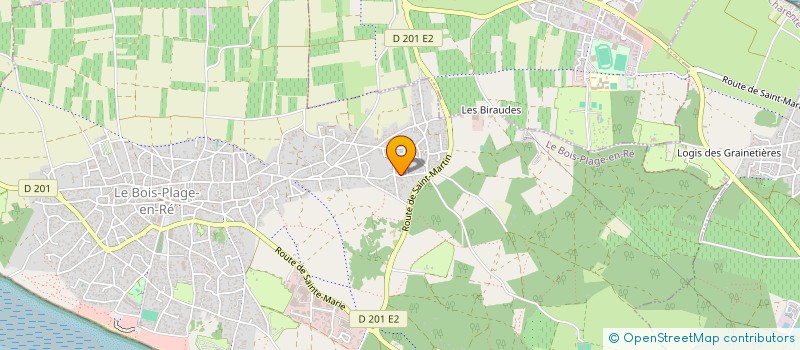 localisation de l'entreprise E.P.C. à LE BOIS-PLAGE-EN-RE
