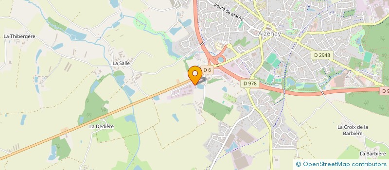 localisation de l'entreprise E P C A  AIZENAY