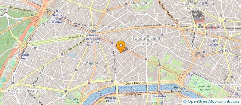 localisation de l'entreprise E.P.F.AQUITAINE à PARIS