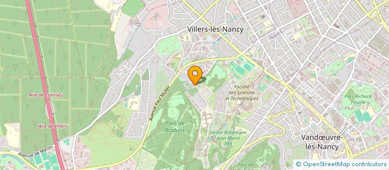 localisation de l'entreprise E.P FRANCE  VILLERS-LES-NANCY