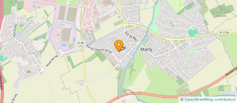 localisation de l'entreprise E.P.G à MARLY