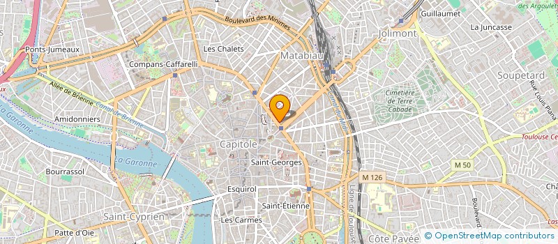 localisation de l'entreprise E&P GP LPA  TOULOUSE