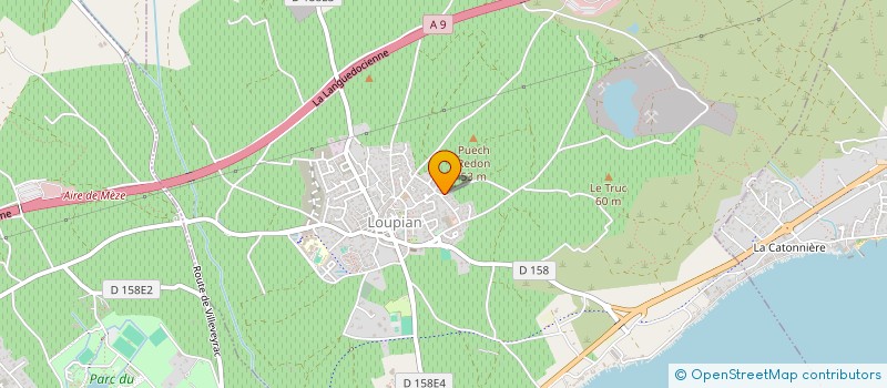 localisation de l'entreprise E.P.H  LOUPIAN