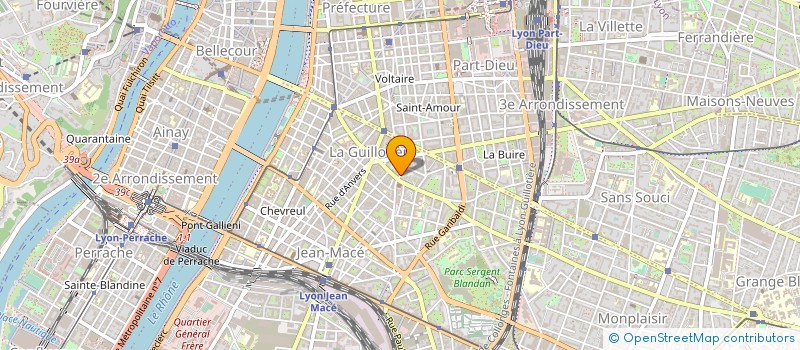 localisation de l'entreprise E.P.I. CONCEPT à LYON