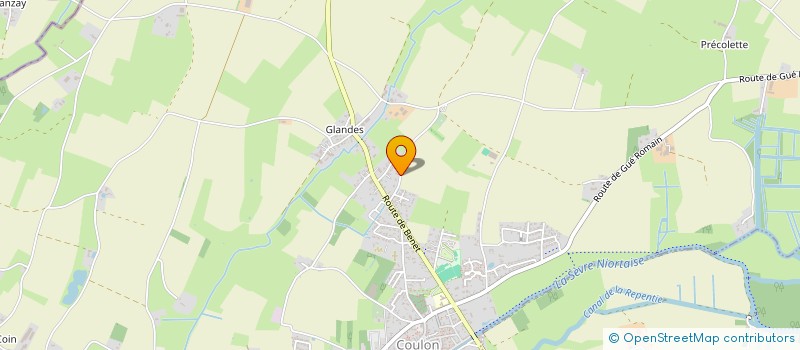 localisation de l'entreprise E P L S  COULON