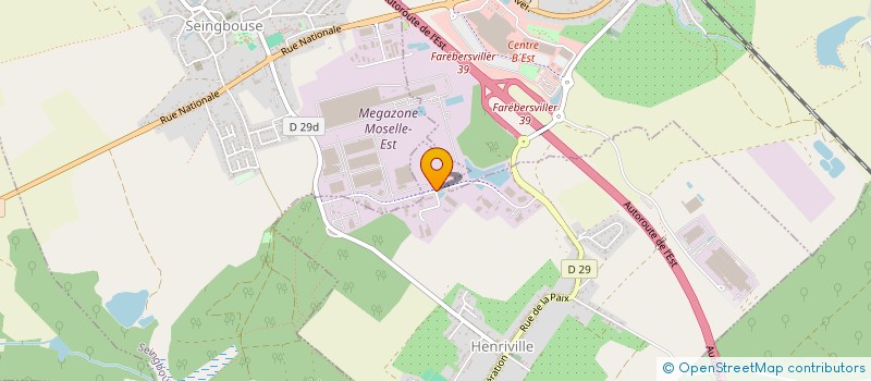 localisation de l'entreprise E.P.M. : ESTEVES PROJECT MANAGEMENT  HENRIVILLE