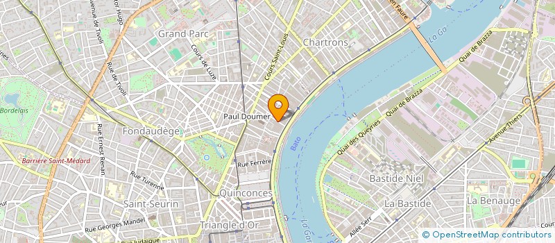 localisation de l'entreprise E P N  BORDEAUX