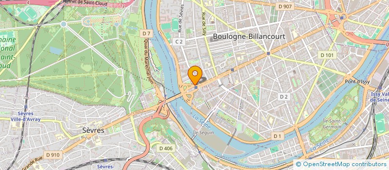 localisation de l'entreprise E.P.S.COORDINATION BOULOGNE à BOULOGNE-BILLANCOURT