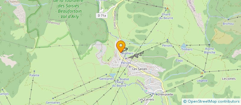 localisation de l'entreprise E-PARK LES SAISIES à HAUTELUCE