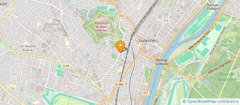 localisation de l'entreprise E-PENSEE à SURESNES