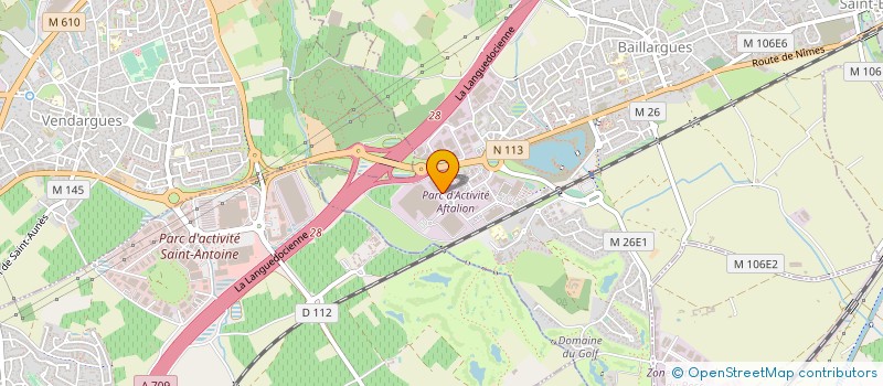 localisation de l'entreprise E-PHILEA à BAILLARGUES
