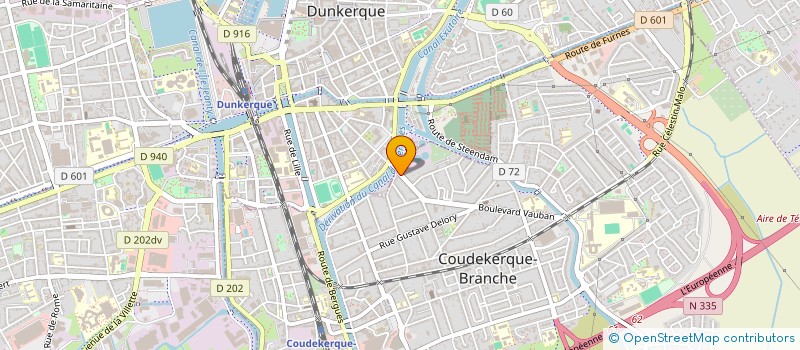 localisation de l'entreprise E PIQURE  COUDEKERQUE-BRANCHE