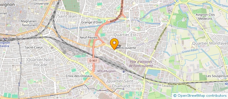 localisation de l'entreprise E PLAZA à AVIGNON