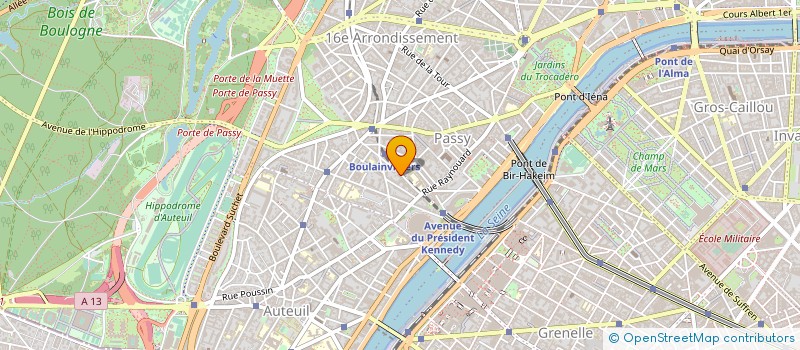 localisation de l'entreprise E-POLITIC  PARIS